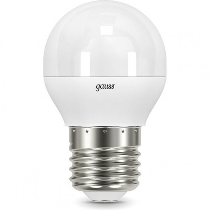 Лампа GAUSS BLACK LED GLOBE E27 7W 3000K STEP DIMMABLE 105102107-S Лампа GAUSS BLACK LED GLOBE E27 7W 3000K STEP DIMMABLE 105102107-S