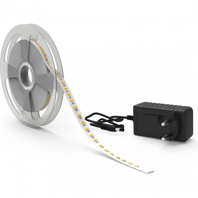 Лента GAUSS BASIC в комплекте LED 2835/120 12V 14,4W/m 1400lm/m 3000K 8mm IP20 5m BT085 Лента GAUSS BASIC в комплекте LED 2835/120 12V 14,4W/m 1400lm/m 3000K 8mm IP20 5m BT085