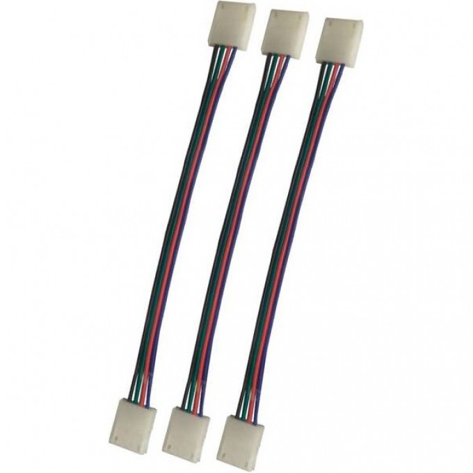 Набор коннекторов GAUSS для светодиодной ленты 10mm RGB с возможностью изгиба 3 шт. в упаковке 291204000 Набор коннекторов GAUSS для светодиодной ленты 10mm RGB с возможностью изгиба 3 шт. в упаковке 291204000