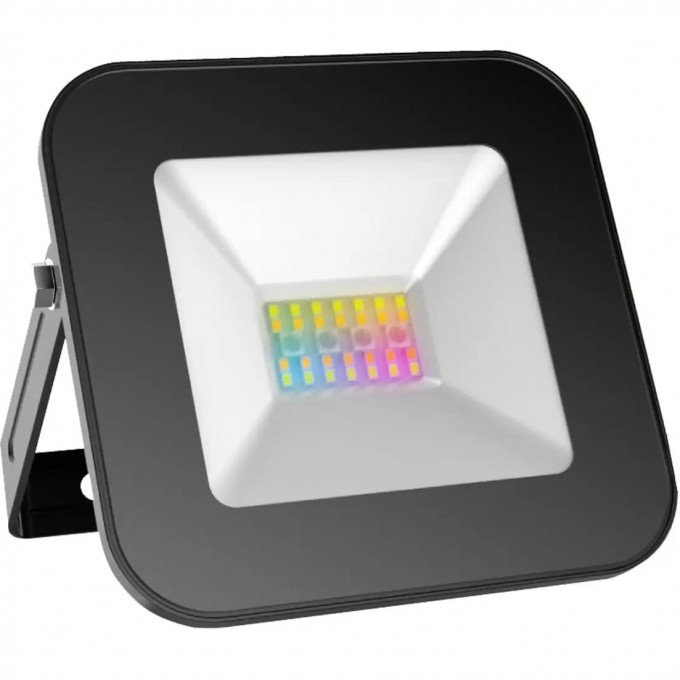 Прожектор GAUSS SMART HOME 10W 700lm 3000-6500K 200-240V IP65 черный RGBW+изм.цв.темп.+диммирование LED 1/20 3550132 Прожектор GAUSS SMART HOME 10W 700lm 3000-6500K 200-240V IP65 черный RGBW+изм.цв.темп.+диммирование LED 1/20 3550132