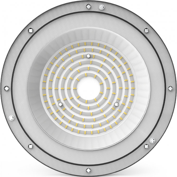 Светильник промышленный GAUSS LED UFO LITE IP65 D290*80 150W 15000lm 5000K 200-250V 1/10 821534315 Светильник промышленный GAUSS LED UFO LITE IP65 D290*80 150W 15000lm 5000K 200-250V 1/10 821534315